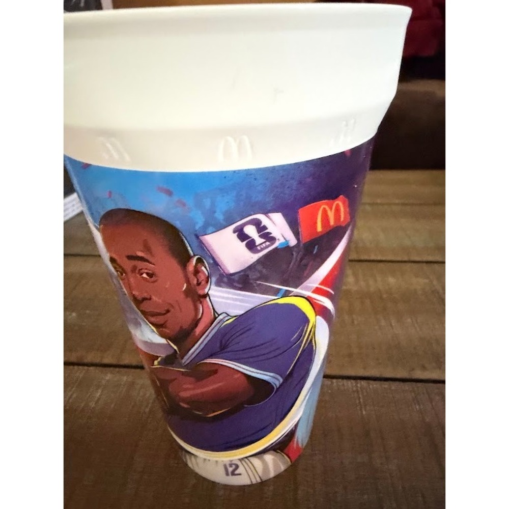 McDonalds 2026 FIFA World Cup Germany Thierry Henry Hamburglar Plastic Cup Bag